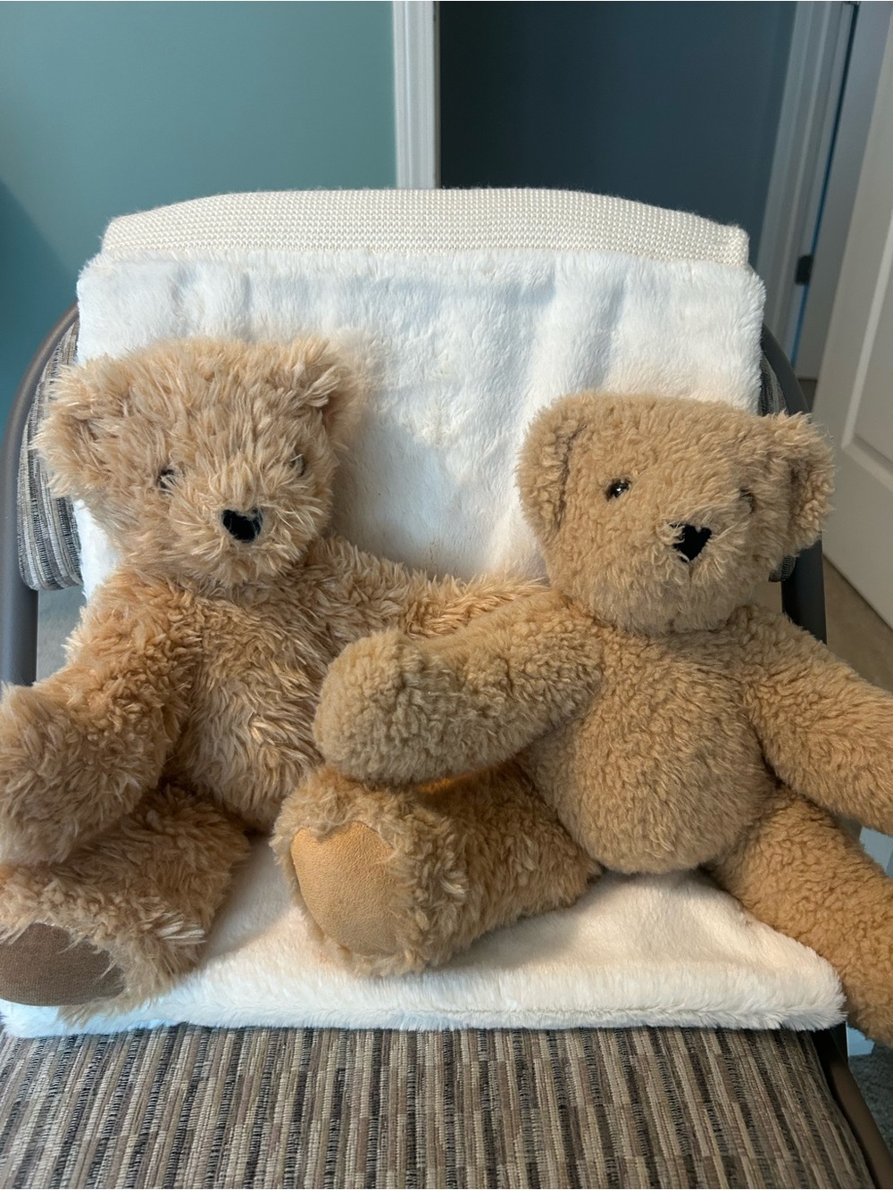 Adorable Vermont Teddy Bear Plush Pair